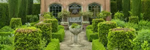 The Orangery Garden, Elton Hall Gardens, Elton, Cambridgeshire, England