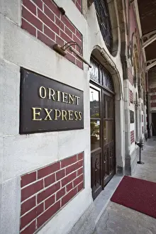 Stations Prints: Orient Express restaurant, Sirkeci railway station, Istanbul, Turkey