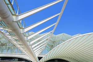 Stations Prints: Oriente railway station, Lisbon, Portugal