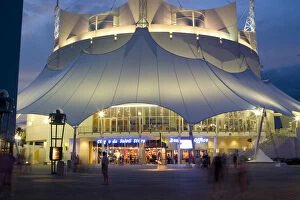 Images Dated 18th February 2010: Orlando, Florida, USA. The Cirque du Soleil theatre in Orlando Florida