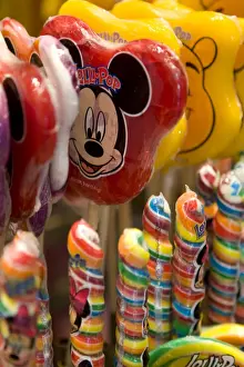 Family Prints: Orlando, Florida, USA. Disney candy for sale at the theme parks in Orlando