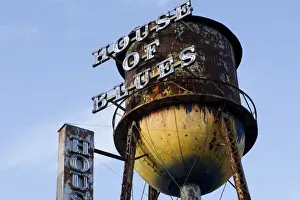 Disney Prints: Orlando, Florida, USA. Scenes from Pleasure Island in Orlando