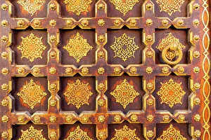 Rajput Architecture Prints: Ornamental Gate, City Palace, Jaipur, India