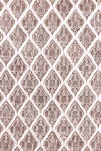 Marrakech Prints: Ornate plasterwork, Ben Youssef Medersa (old Koranic school), Marrakech, Morocco