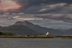 United Kindom Prints: Ornsay Lighthouse, isle of Skye, Inner hebrides, Scotland