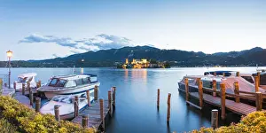 Lake Orta Prints: Orta San Giulio, Novara province, Piedmont - Italy