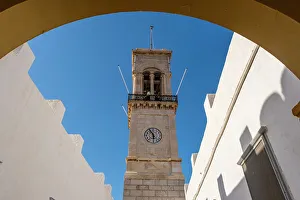 Hydra Prints: Orthodox Cathedral Church, Hydra Town, Hydra (Ydra) Island, Saronic Islands, Greece