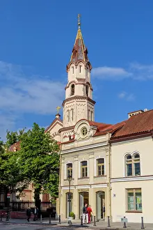 Q3 2025 Prints: Orthodox Church of St. Nicholas and Town Hall Square, Vilnius, Lithuania