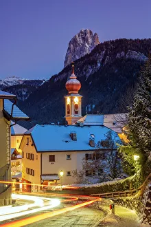 Townscape Prints: Ortisei - St. Ulrich, South Tyrol, Italy