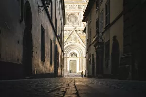 Images Dated 24th September 2020: Orvieto Cathedral from the old town, Terni province, Umbria, Italy