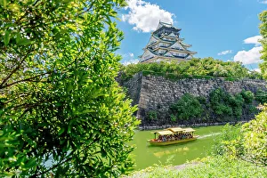 Kansai Prints: Osaka Castle, Osaka, Kansai, Japan