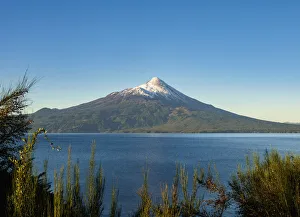 Osorno Volcano and Llanquihue Lake, Llanquihue Province, Los Lagos Region, Chile