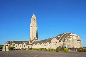 Ossuary of Douaumont near Verdun, Meuse, Lorraine, Alsace-Champagne-Ardenne-Lorraine, Grand Est, France