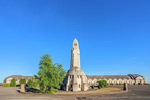 Ossuary of Douaumont near Verdun, Meuse, Lorraine, Alsace-Champagne-Ardenne-Lorraine, Grand Est, France