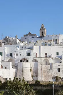 Images Dated 28th October 2016: Ostuni (called the White town), Itria valley, Apulia, Italy