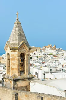 White City Prints: Ostuni, the white city. Europe, Italy, Puglia, Ostuni, Brindisi province