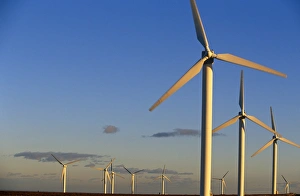Spin Prints: Ovenden Moor Wind Farm, Denholme, near Bradford, West Yorkshire