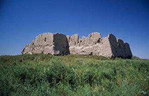 Central Asian Gallery: Overall view of Kyzyl Kala built around 3rd Century AD