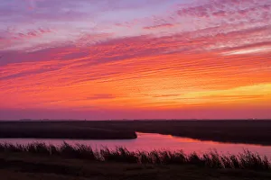 Dawning Prints: Overlooking the Llano Grande River at sunrise