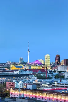 Overview towards Potsdamer Platz and TV tower, Berlin, Germay