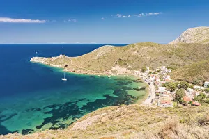 Overviewed of Porto Kagio, Laconia region, Peloponnese, Greece, Europe