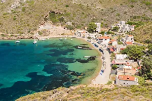 Overviewed of Porto Kagio, Laconia region, Peloponnese, Greece, Europe