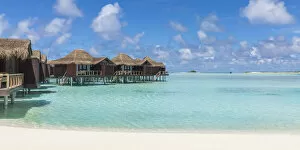 Images Dated 6th February 2017: Overwater bungalows, Anantara Veli resort, South Male Atoll, Maldives