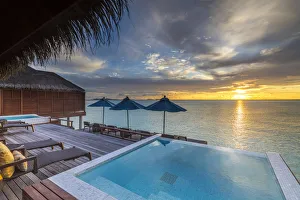 Images Dated 6th February 2017: Overwater Spa, Anantara Dhigu resort, South Male Atoll, Maldives