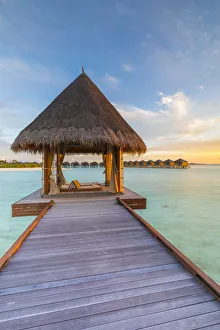 Overwater Prints: Overwater Spa, Anantara Dhigu resort, South Male Atoll, Maldives