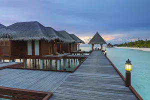 Overwater Prints: Overwater Spa, Anantara Dhigu resort, South Male Atoll, Maldives