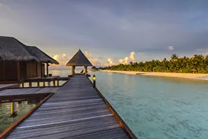 Overwater Prints: Overwater Spa, Anantara Dhigu resort, South Male Atoll, Maldives