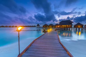 Images Dated 6th February 2017: Overwater Spa, Anantara Dhigu resort, South Male Atoll, Maldives