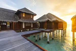 Images Dated 6th February 2017: Overwater Spa, Anantara Dhigu resort, South Male Atoll, Maldives