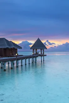 Overwater Prints: Overwater Spa, Anantara Dhigu resort, South Male Atoll, Maldives