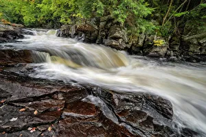 Riverbank Prints: Oxtongue River near Dwight, Ontario, Canada