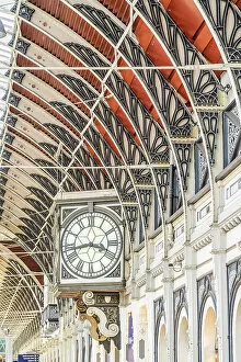 Railway Gallery: Paddington Railway station, Paddington, London, England, UK