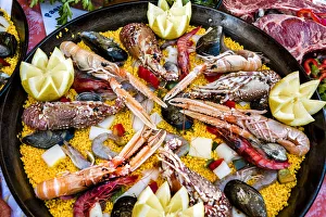 Food Gallery: Paella, Barcelona, Catalonia, Spain