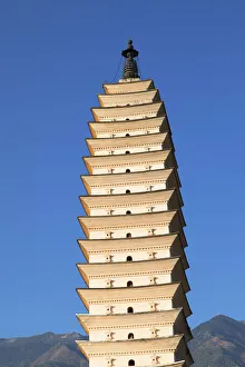Three Pagodas, Dali, Yunnan, China