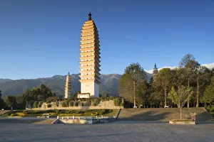 Images Dated 14th February 2017: Three Pagodas, Dali, Yunnan, China