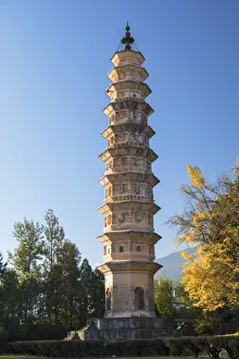 Three Pagodas, Dali, Yunnan, China