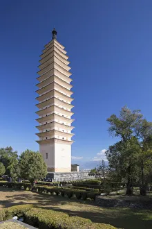 Three Pagodas, Dali, Yunnan, China
