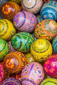 Painted eggs Souvenirs, Kiev (Kyiv), Ukraine