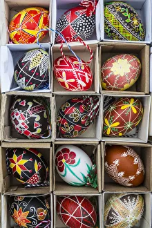 Painted eggs Souvenirs, Kiev (Kyiv), Ukraine
