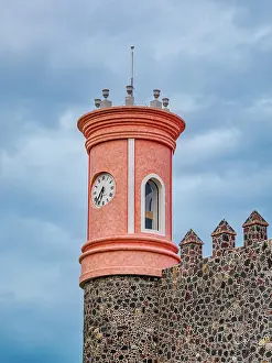 Morelos Prints: Palace of Cortes, detailed view, Cuernavaca, Morelos State, Mexico