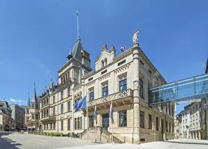 Images Dated 26th June 2018: Palace of the Grand Duc, Luxembourg