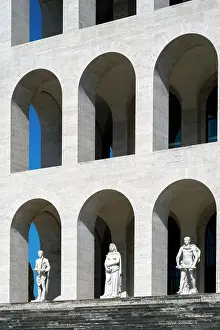 Neoclassicism Prints: Palace of Italian Civilization (Palazzo della Civilta Italiana)