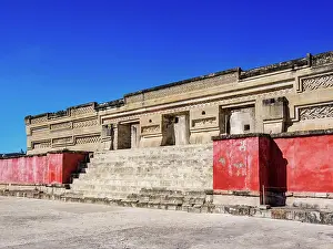 Oaxacan Prints: The Palace, Mitla Archaeological Site, San Pablo Villa de Mitla, Oaxaca State, Mexico