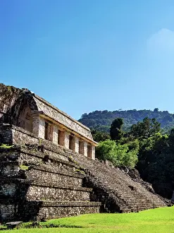 El Palacio Prints: The Palace, Palenque Archaeological Site, Palenque, Chiapas State, Mexico
