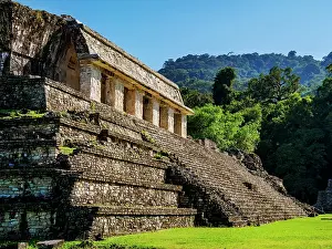 El Palacio Prints: The Palace, Palenque Archaeological Site, Palenque, Chiapas State, Mexico