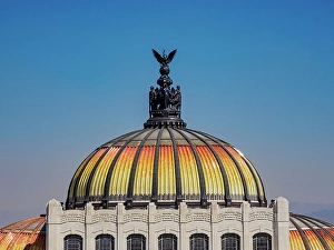 Figure Prints: Palacio de Bellas Artes, detailed view, Mexico City, Mexico